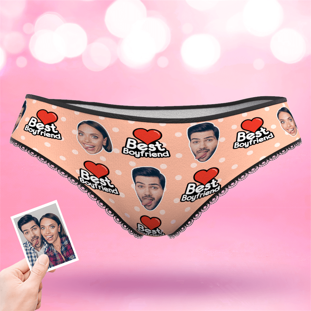 Women's Best Boyfriend Custom Face Panties - MyFaceBoxerAU
