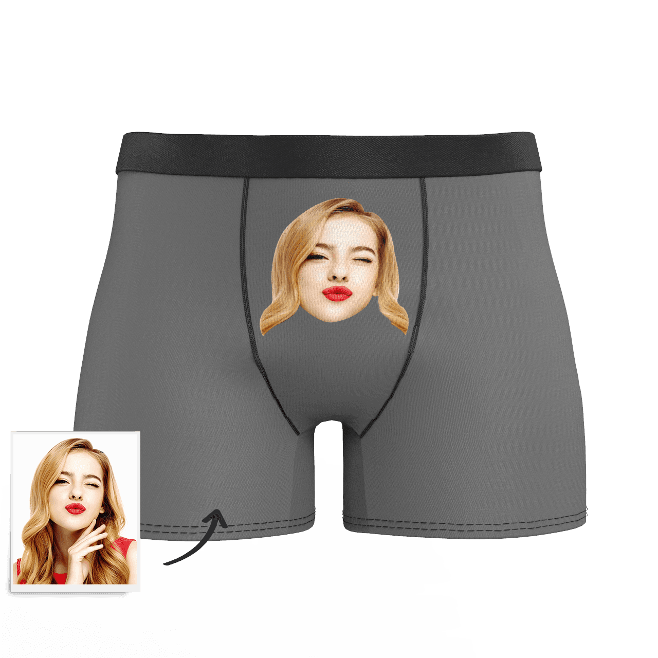 Custom Men's Face Colorful Boxer Shorts - Choose Your Style - MyFaceBoxerAU