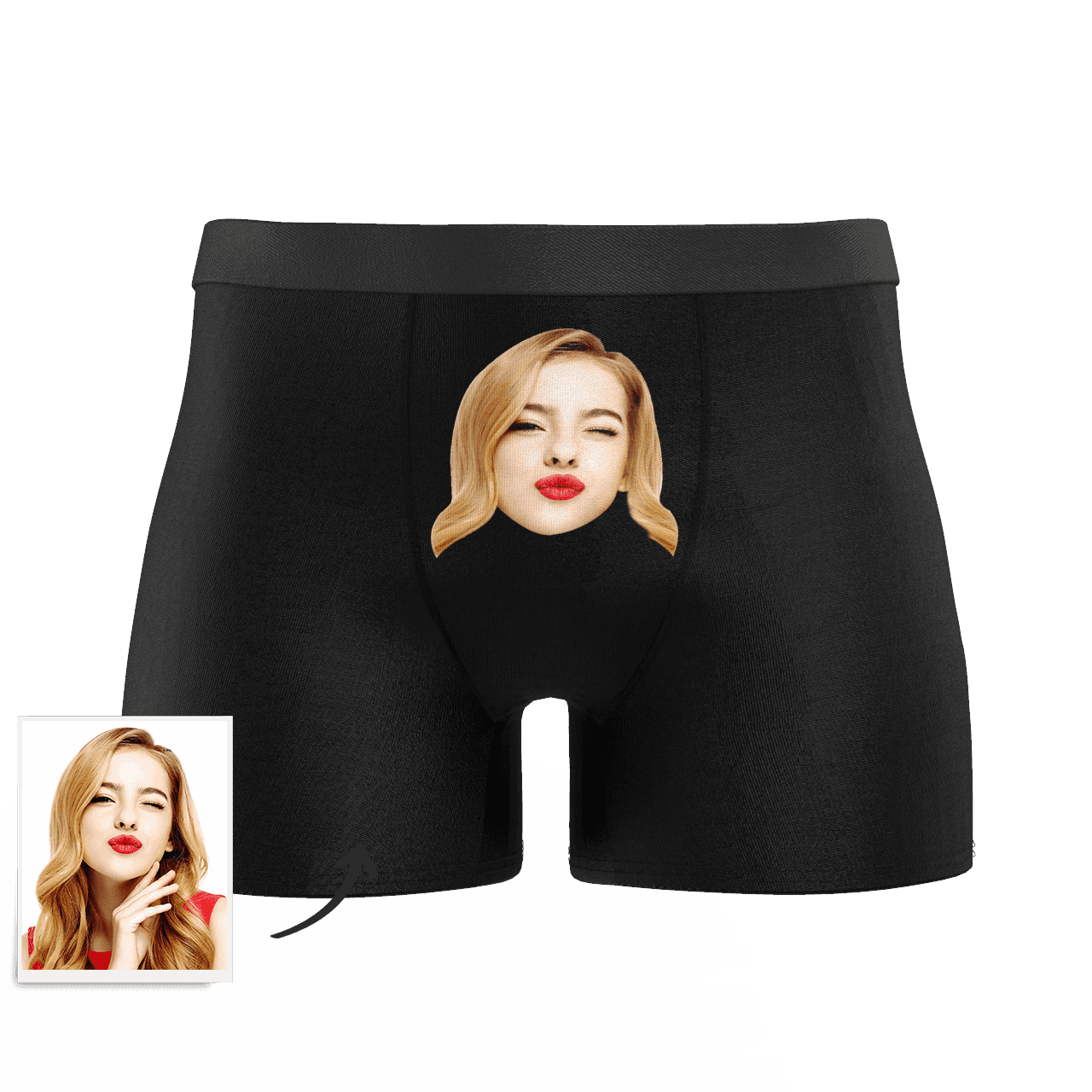 Custom Men's Face Colorful Boxer Shorts - Choose Your Style - MyFaceBoxerAU
