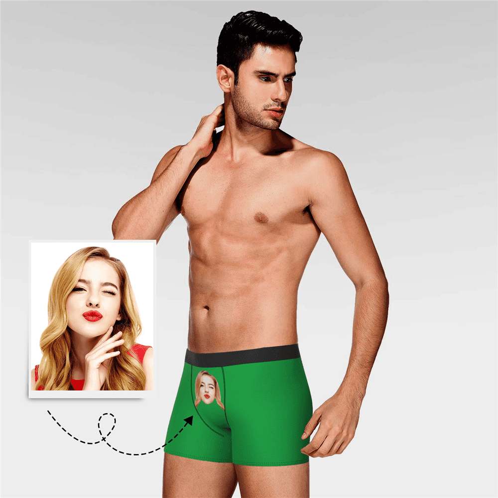 Custom Men's Face Colorful Boxer Shorts - Choose Your Style - MyFaceBoxerAU