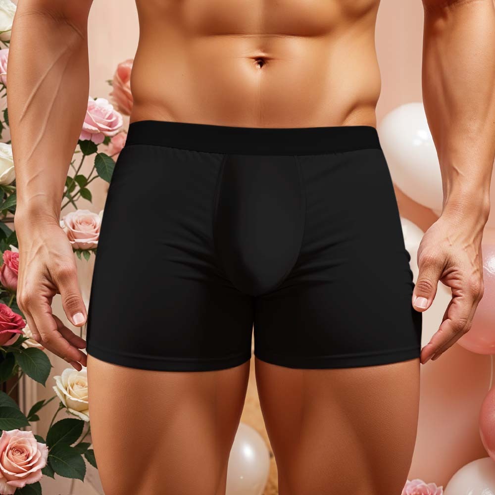 Custom Men's Boxer Shorts These Sweet Cheeks Belong To Personalized Boxer Briefs with Name Valentine's Day Gift - MyFaceBoxerAU