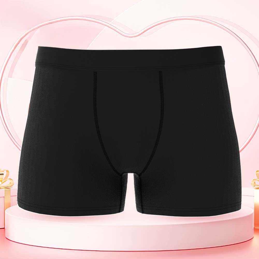 Custom Men's Boxer Shorts These Sweet Cheeks Belong To Personalized Boxer Briefs with Name Valentine's Day Gift - MyFaceBoxerAU