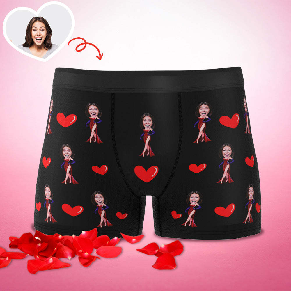 Gifts for Him Custom Boxer Custom Face Boxer Personalised MiniMe Boxer Custom Boxer Briefs Customized Sexy Girl Boxer - MyFaceBoxerAU