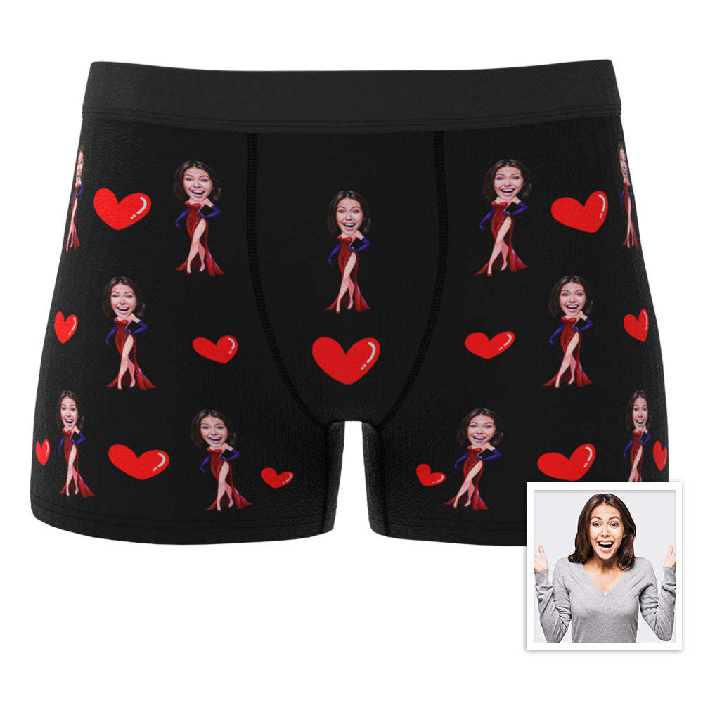 Gifts for Him Custom Boxer Custom Face Boxer Personalised MiniMe Boxer Custom Boxer Briefs Customized Sexy Girl Boxer - MyFaceBoxerAU