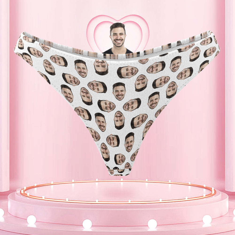 Personalize Face Thong Custom Women's Underwear - To Special Someone - MyFaceBoxerAU