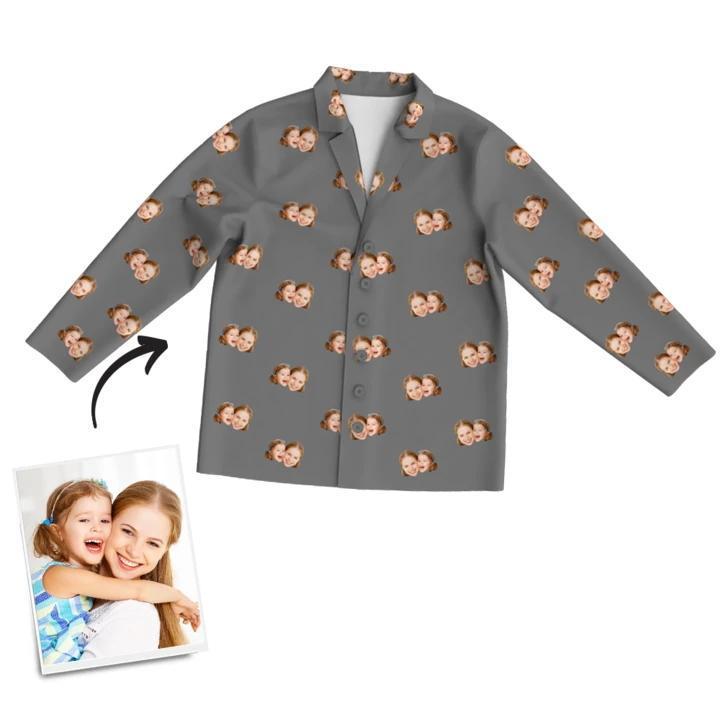 Custom Face Multi Color Pyjamas - Mother's Day Gift