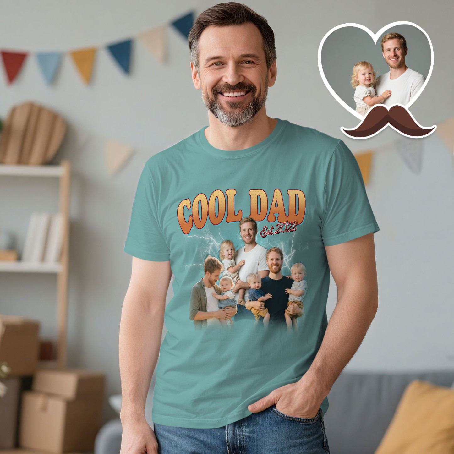 Custom Bootleg Dad Shirt Personalized Best Dad Ever Shirt Cool Dad Shirt Gift Fathers Day Gift