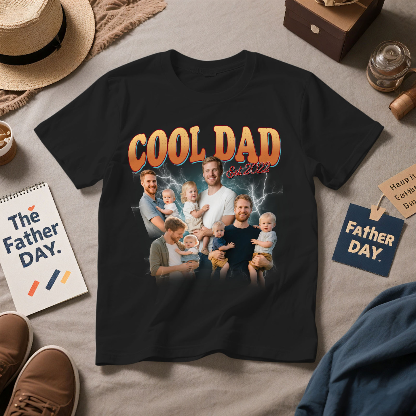 Custom Bootleg Dad Shirt Personalized Best Dad Ever Shirt Cool Dad Shirt Gift Fathers Day Gift