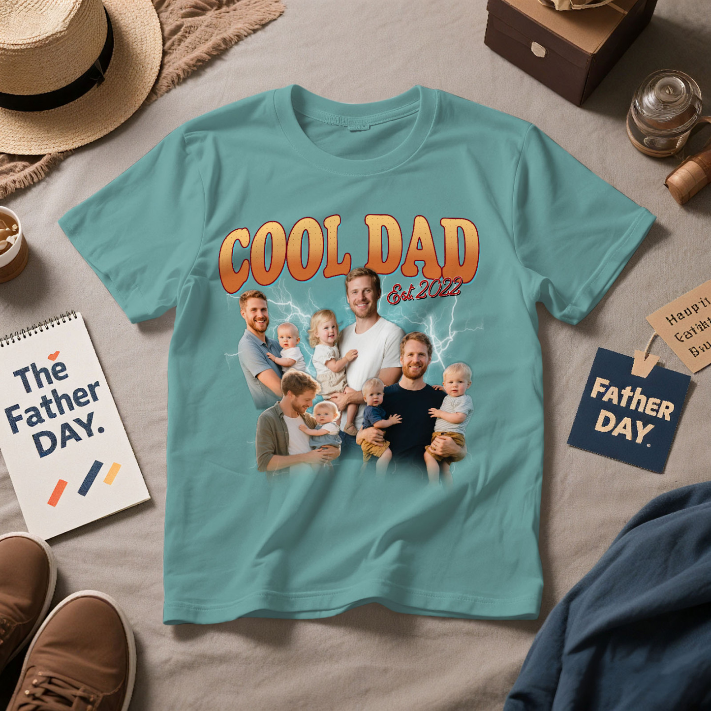 Custom Bootleg Dad Shirt Personalized Best Dad Ever Shirt Cool Dad Shirt Gift Fathers Day Gift