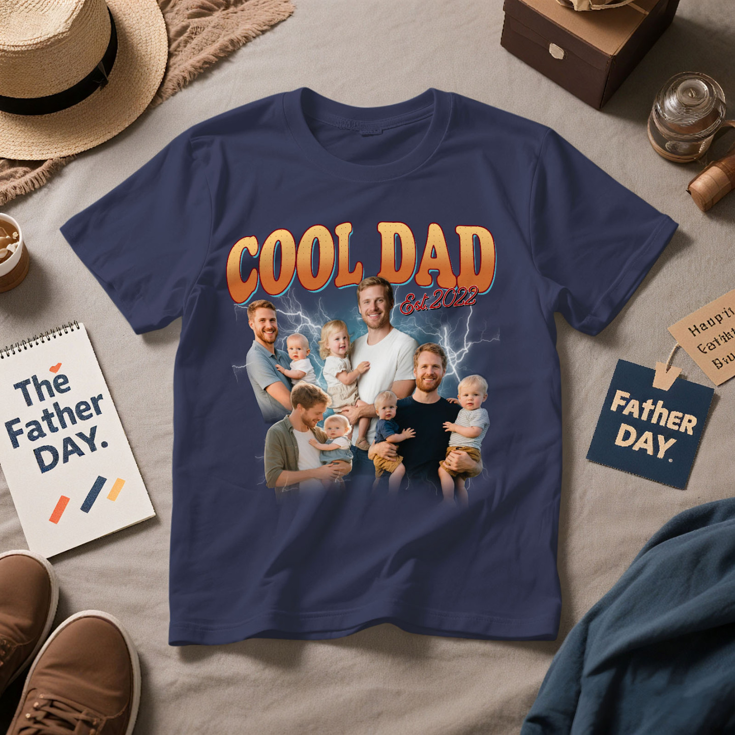 Custom Bootleg Dad Shirt Personalized Best Dad Ever Shirt Cool Dad Shirt Gift Fathers Day Gift