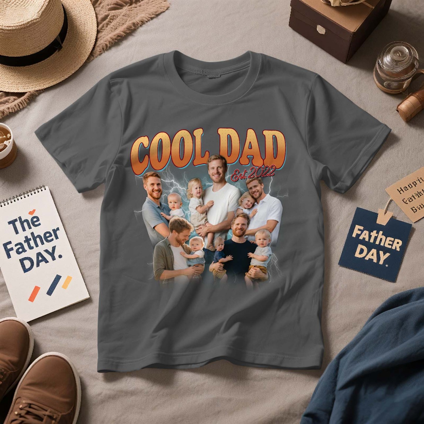 Custom Bootleg Dad Shirt Personalized Best Dad Ever Shirt Cool Dad Shirt Gift Fathers Day Gift