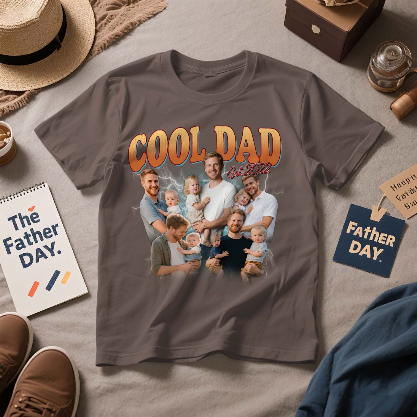 Custom Bootleg Dad Shirt Personalized Best Dad Ever Shirt Cool Dad Shirt Gift Fathers Day Gift