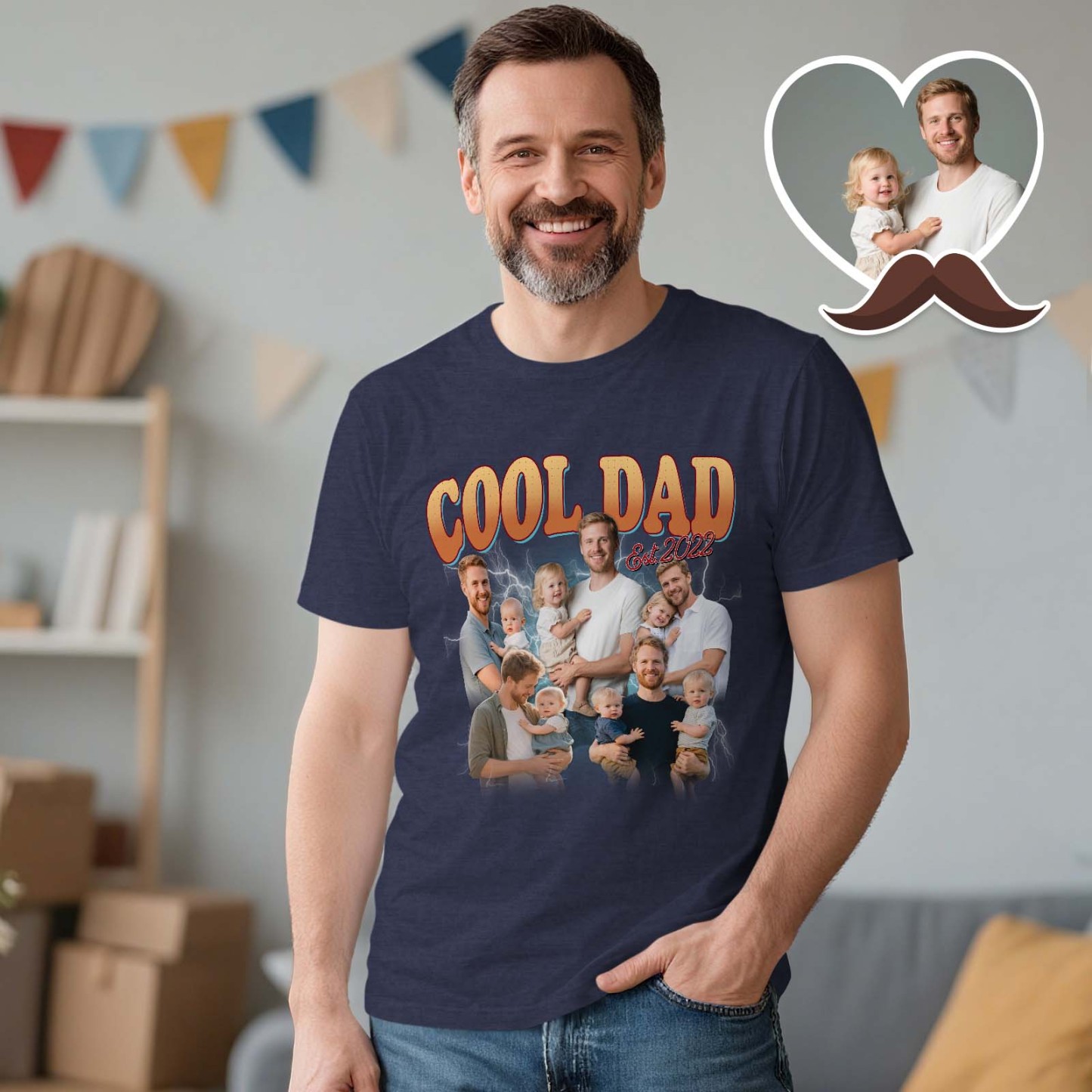 Custom Bootleg Dad Shirt Personalized Best Dad Ever Shirt Cool Dad Shirt Gift Fathers Day Gift