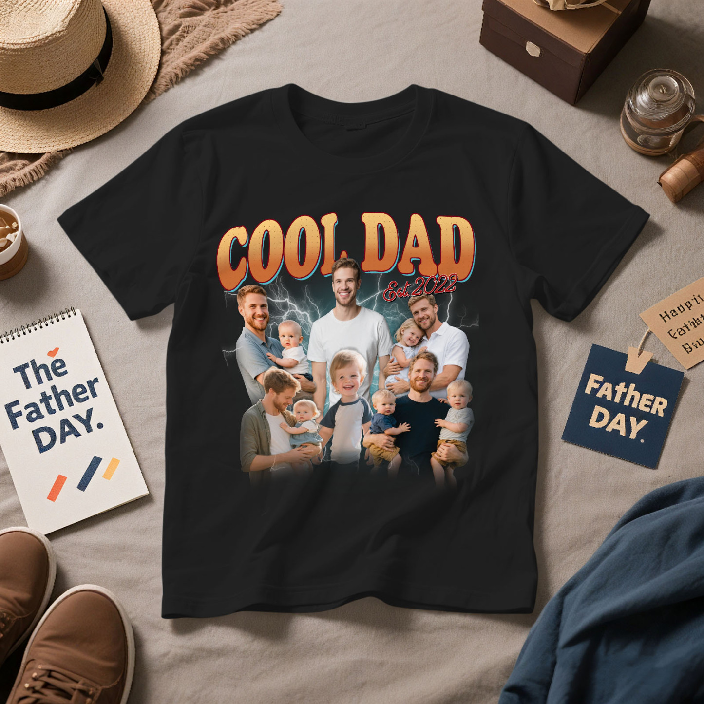 Custom Bootleg Dad Shirt Personalized Best Dad Ever Shirt Cool Dad Shirt Gift Fathers Day Gift