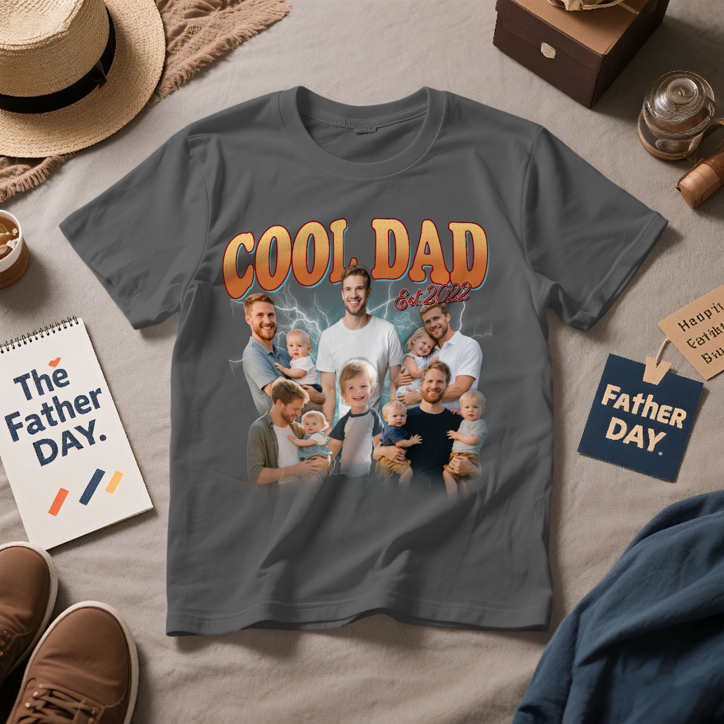 Custom Bootleg Dad Shirt Personalized Best Dad Ever Shirt Cool Dad Shirt Gift Fathers Day Gift