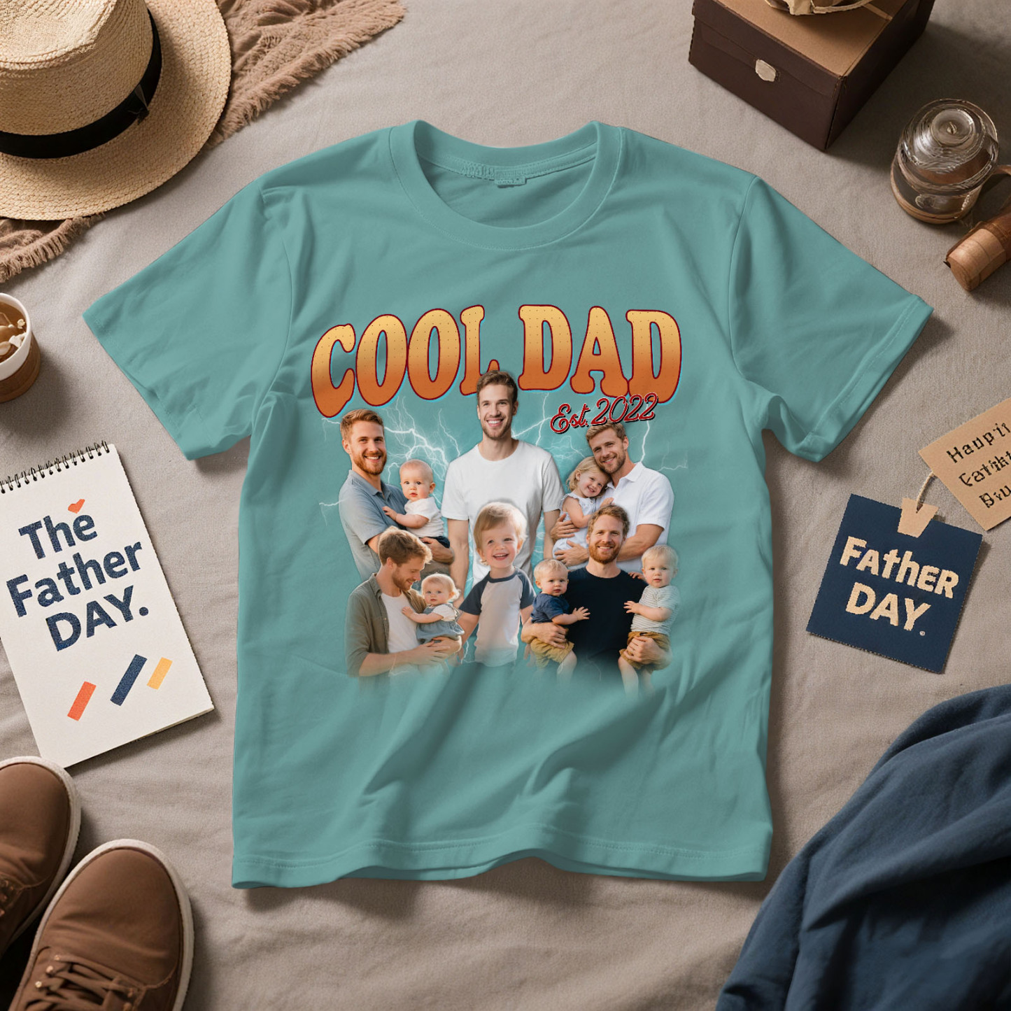 Custom Bootleg Dad Shirt Personalized Best Dad Ever Shirt Cool Dad Shirt Gift Fathers Day Gift