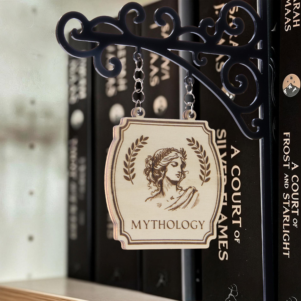 Romantasy Book Genre Dividers, Personalised Book Shelf Signs, Custom Fantasy Romance Library Decor, Book Nook Organisers, BookTok Gift - MyfaceboxerAU