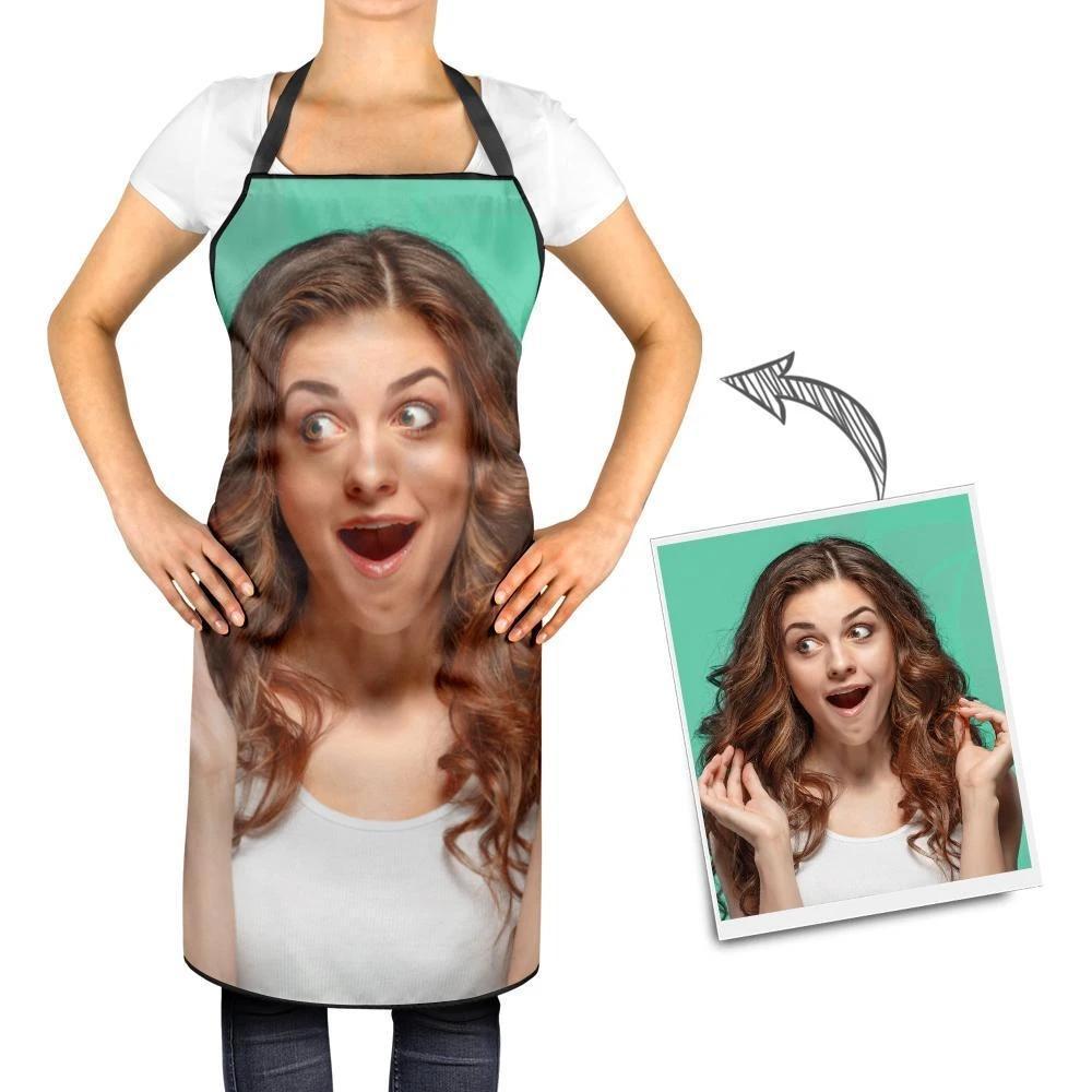 Custom All Over Printed Apron Mash Face	 - MyFaceBoxerAU
