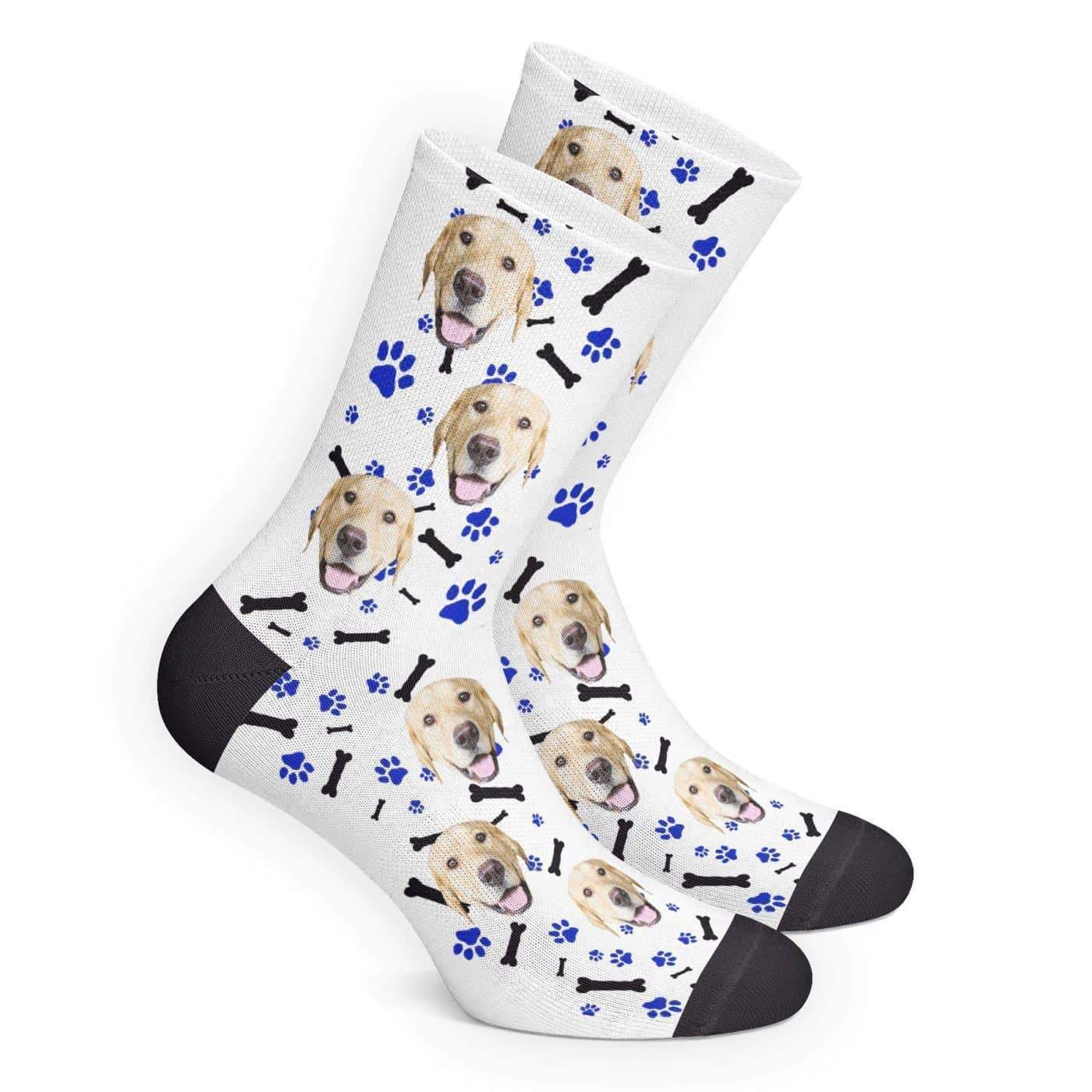 Custom Pet Face Socks - MyFaceBoxerAU
