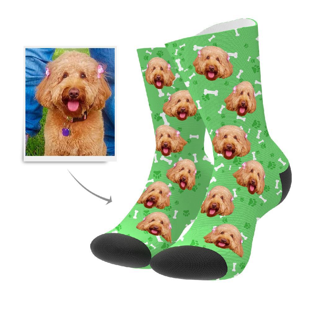 Custom Pet Face Socks - MyFaceBoxerAU