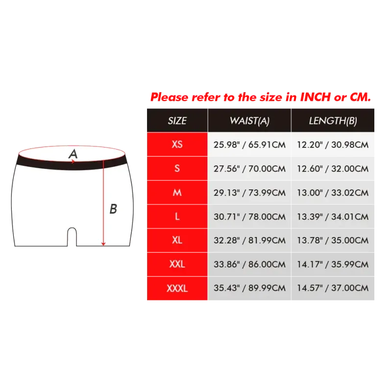 You Turn Me On - Personalized Photo Men's Boxer Briefs