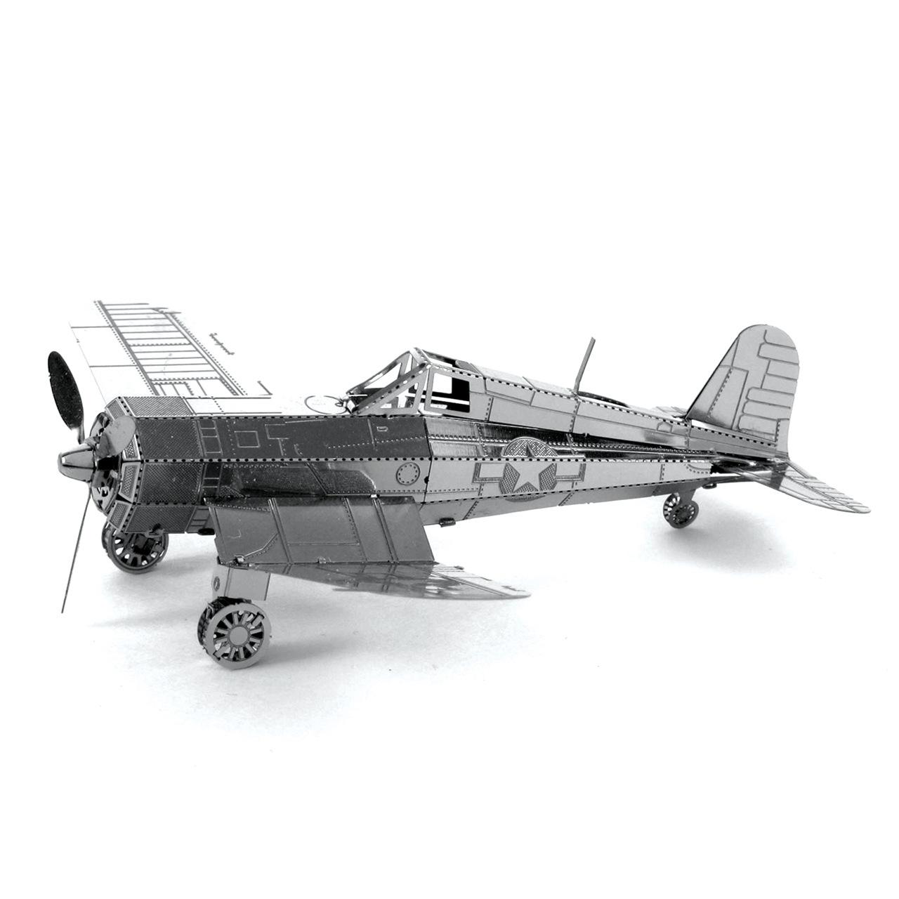 3D Metal Puzzle Aircraft Battleship Model - DIY Assembly Kit for Adults - MyfaceboxerAU