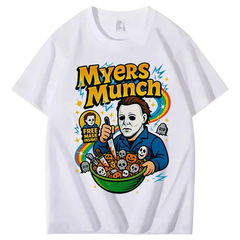 Myers Munch Horror Movie T-Shirt - MyfaceboxerAU