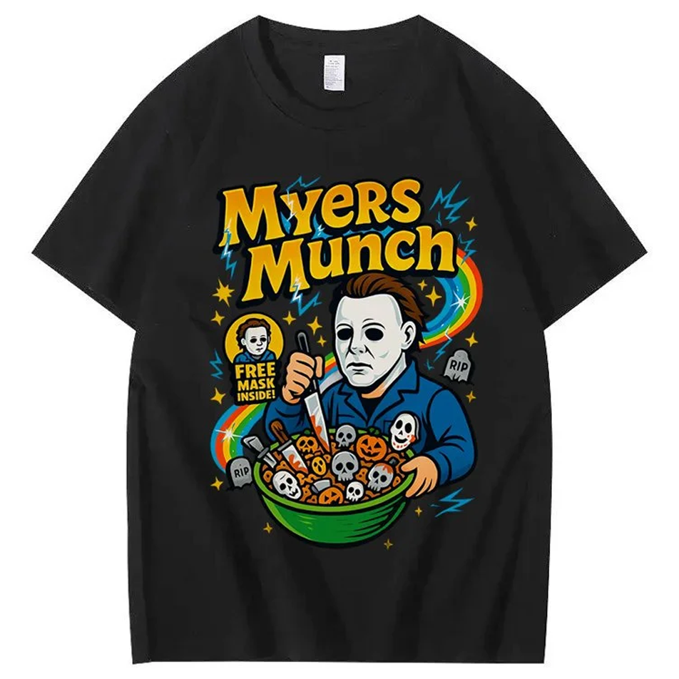 Myers Munch Horror Movie T-Shirt - MyfaceboxerAU