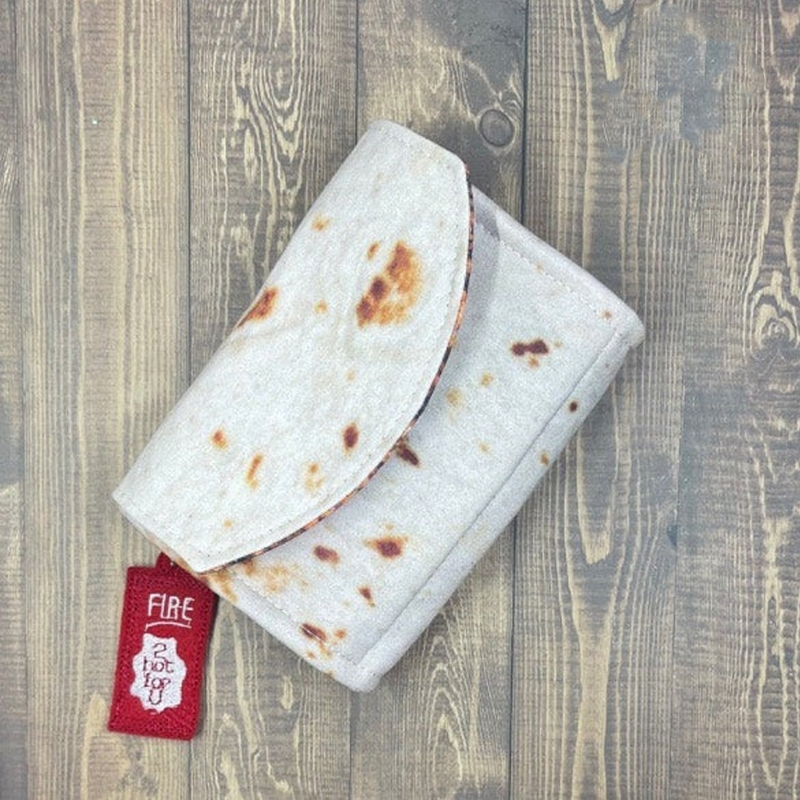 The Snack Sized Burrito wallet - MyfaceboxerAU