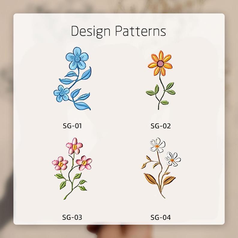 Personalized Floral Embroidered Apron For Women, Cotton Apron with Lace Pockets, Custom Flower Garden Baking Apron, Hostess Mothers Gift - MyFaceBoxer