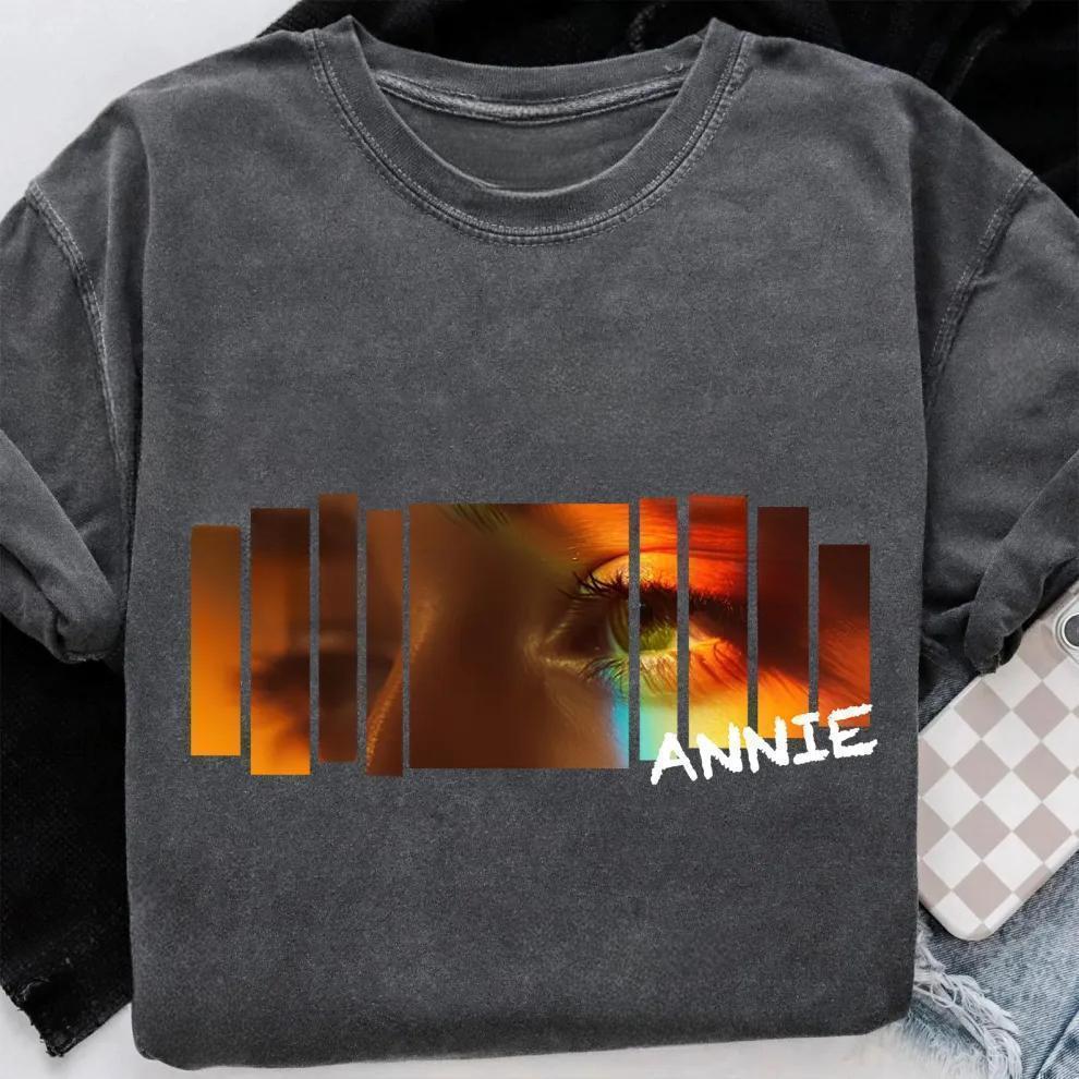 Custom Eyes Shirt Girlfriend Eyes Tee Personalized Photo and Name