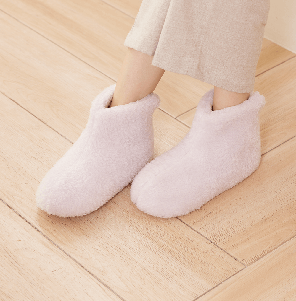 ルーム シューズ 男女兼用 ふわふわ 洗濯機で丸洗いOK 抗菌防臭・静電気防止加工