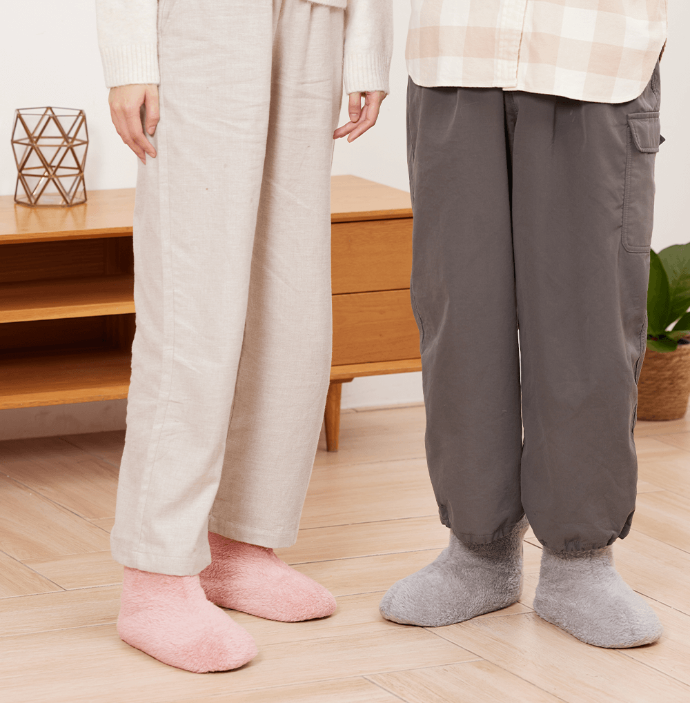 ルーム シューズ 男女兼用 ふわふわ 洗濯機で丸洗いOK 抗菌防臭・静電気防止加工