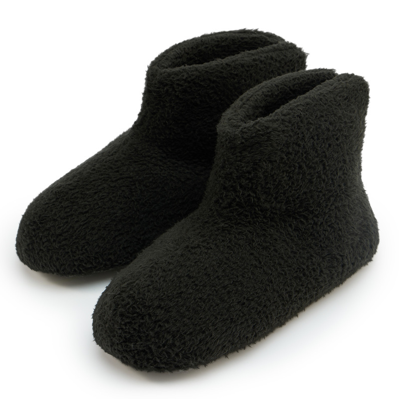Adukor ふわふわブーツスリッパ 男女兼用 ルームシューズ マイクロファイバー素材で極上の暖かさ 洗濯機で丸洗いOK 抗菌防臭・静電気防止加工 プレゼントにも最適