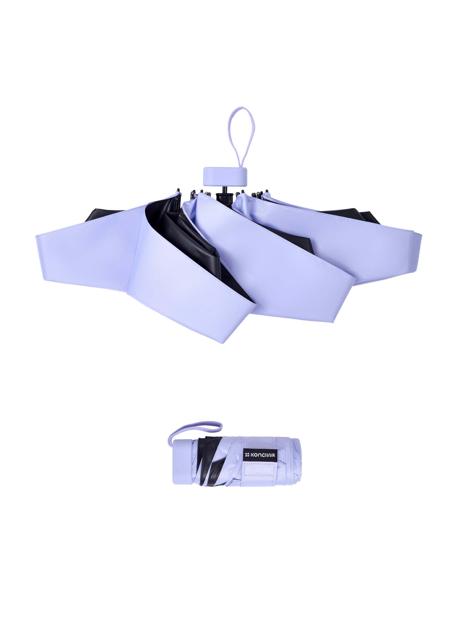 折りたたみ傘 ワンタッチ自動開閉 軽量 konciwa 日傘 超軽量 折りたたみ傘 スマホサイズ ブルー,傘 丈夫