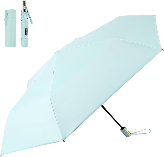 Konciwa 折り畳み日傘 日焼け防止 晴雨兼用 喜ばれるプレゼント ライトグリーン,大きい 日傘