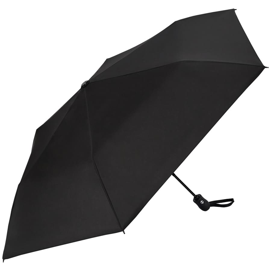 3秒で畳める日傘　晴雨兼用　ブラック 折りたたみ傘 urawaza・ウラワザ 3秒で折りたためる自動開閉傘