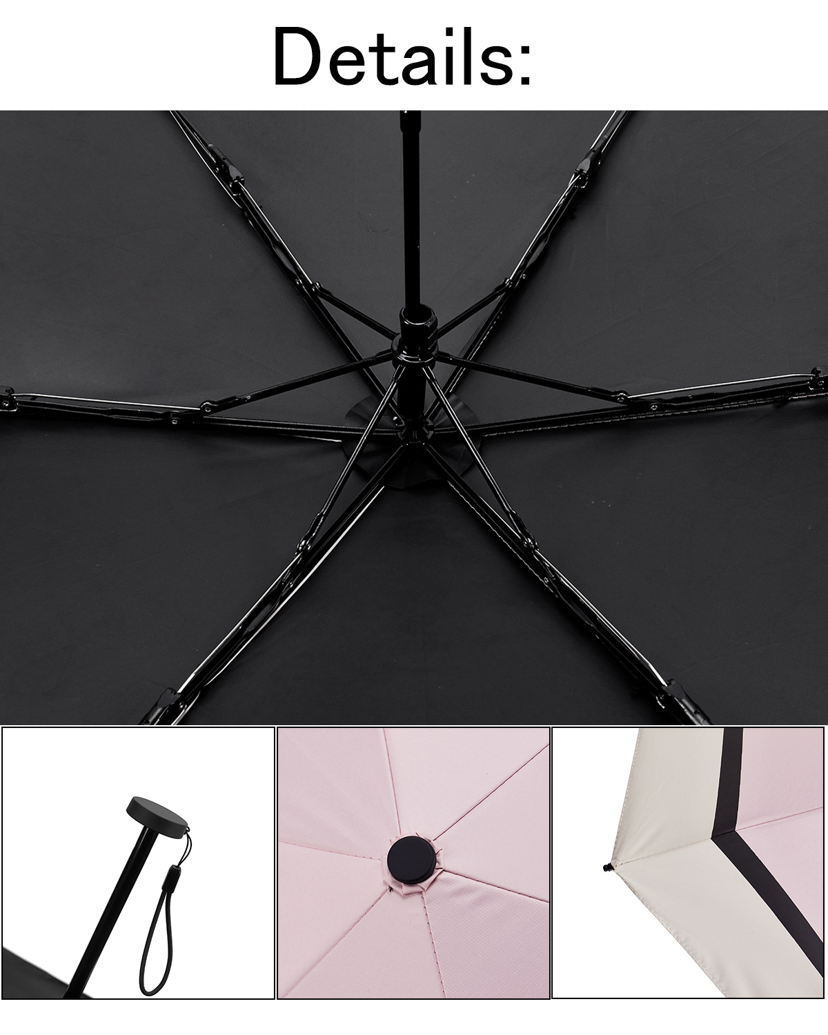日傘 折りたたみ 軽量 134g 完全遮光 UVカット 晴雨兼用 超撥水 グラスファイバー メンズ レディース 子供用 携帯便利,傘 プレゼント