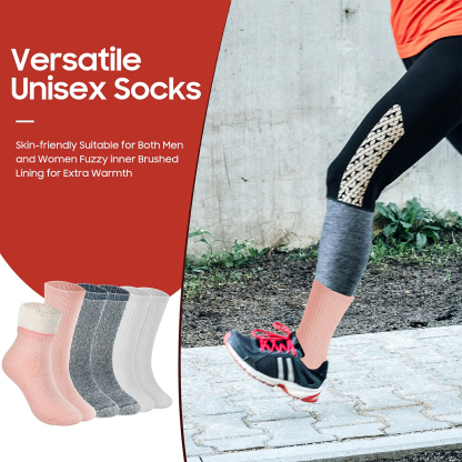 靴下 メンズ 冬 3足セット ウールソックス・-30℃防寒・極厚裏パイル・30％ウール素材・防臭・吸汗速乾・蒸れにくい 防寒 保温 耐久性 伸縮性 ピリング防止 カジュアルソックス 室内 アウトドア 登山25-29㎝