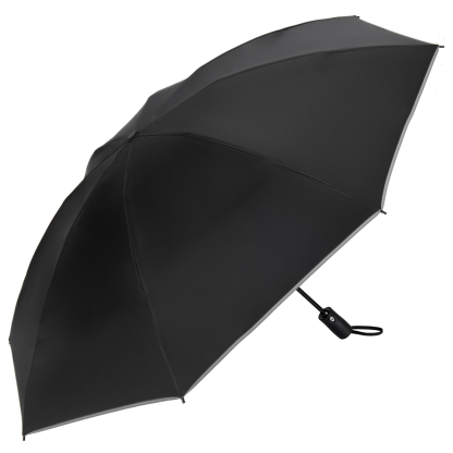 Ultra SmartCover 大判 逆折り式 折りたたみ傘 ワンタッチ自動開閉 晴雨兼用傘 メンズ傘 遮光率100% 梅雨対策 台風対応 豪雨対応-KONCIWA