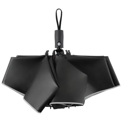 Ultra SmartCover 大判 逆折り式 折りたたみ傘 ワンタッチ自動開閉 晴雨兼用傘 メンズ傘 遮光率100% 梅雨対策 台風対応 豪雨対応-KONCIWA