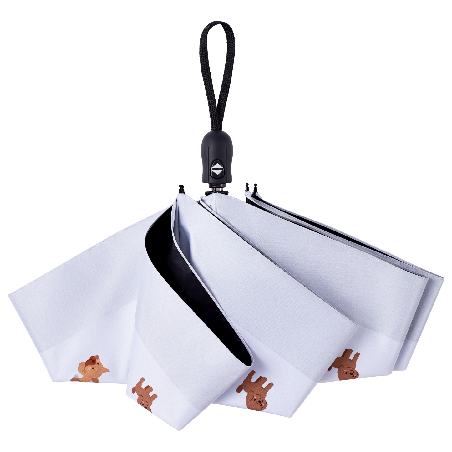 ANIMAL Pattern 日傘 かわいい 猫犬絵柄 超軽量 UVカット100遮光遮熱 折りたたみ 熱中症対策 肌を守る 日傘折畳み晴雨兼用 耐風頑丈 携帯便利 超撥水