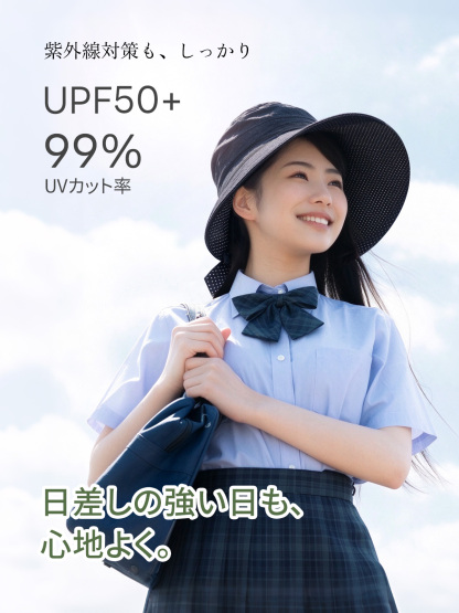 リボン付きベースボールキャップ