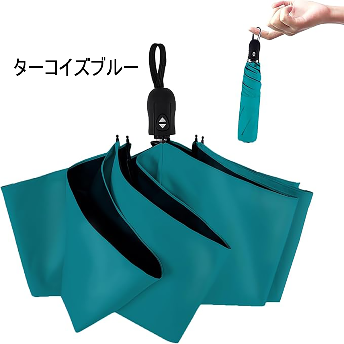 Ultra Lightweight 晴雨兼用傘 超軽量 189g UVカット率 100% 完全遮光 遮熱 ワンタッチ自動開閉 折りたたみ傘