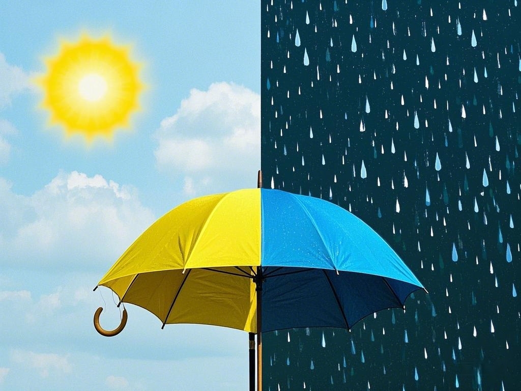 日傘,雨傘,晴れの日も雨の日も