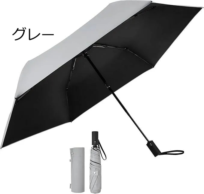 TierFold Seriesメンズ最強自動開閉折りたたみ傘 UVカット100