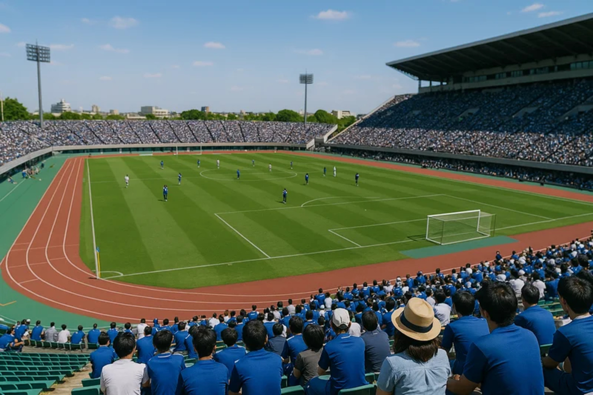 スポーツ 観戦 日傘