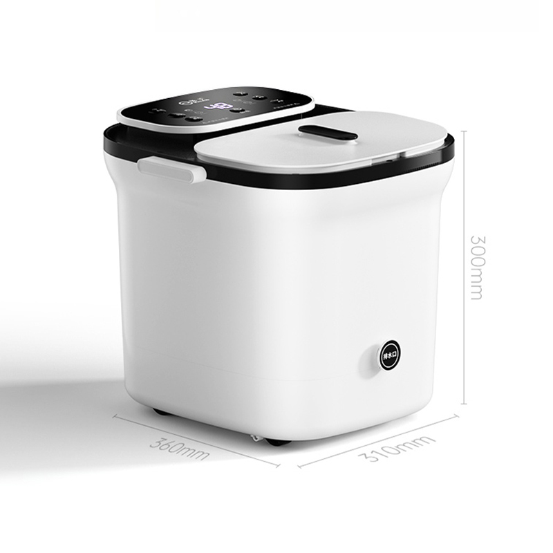 ถังแช่เท้า ทำความร้อนอัตโนมัติ อุณหภูมิคงที่ นวดเท้าได้