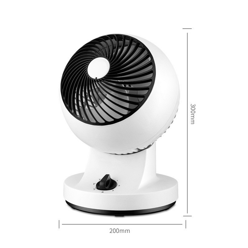 พัดลมหมุนเวียนสามมิติ การส่งลมแบบ360องศา