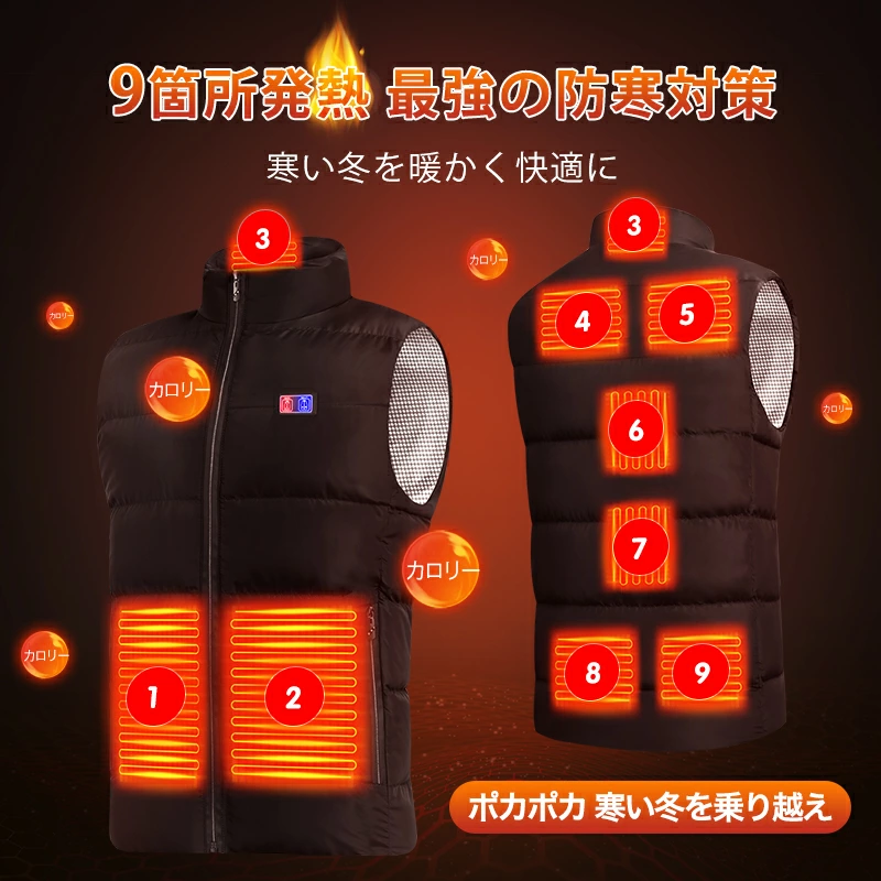 B1CDMJ電熱ベスト